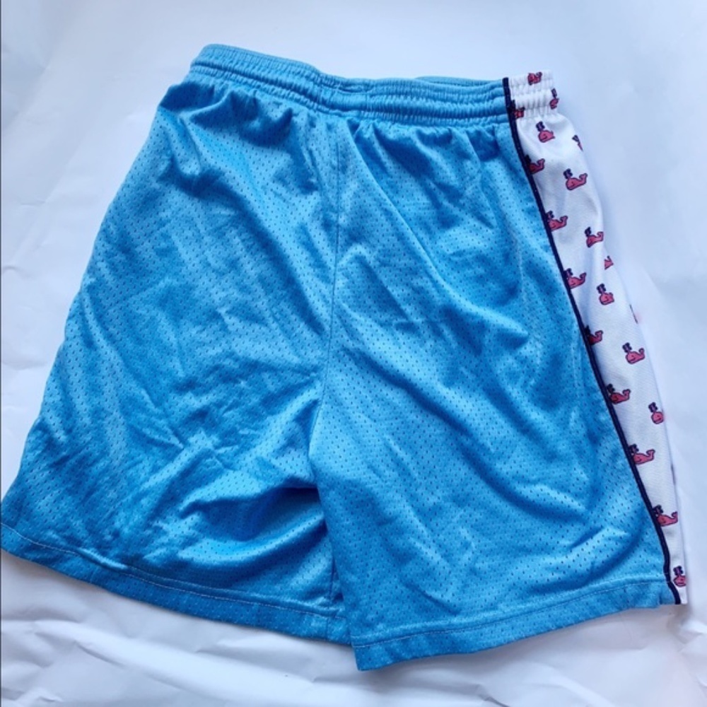 Moyer // Blue Field Hockey Whale Gym Shorts M Pat View 3